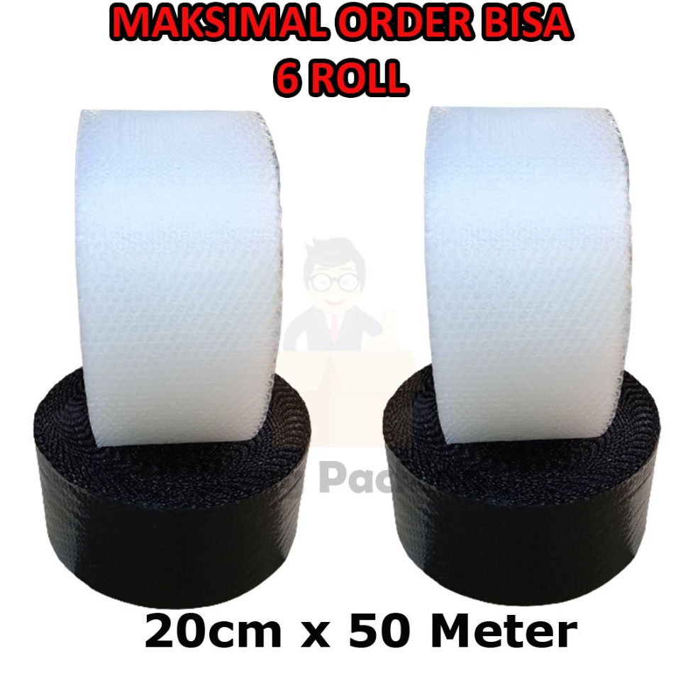 

Garansi Pemesanan Bubble Wrap 2cm x 5 Meter Maksimal Order 6 Roll