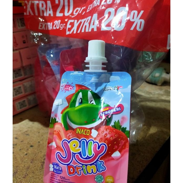 

C6369 Inaco Jelly Drink Nata De Coco 12ml x 5 Pcs