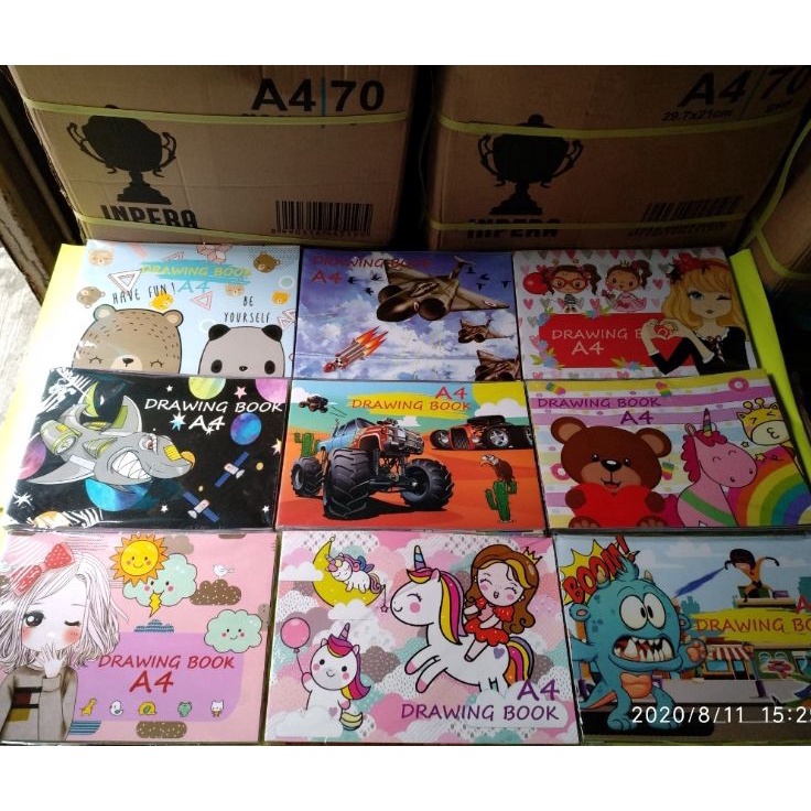 

Harga Terupdate BUKU GAMBAR A4 ISI 1 PCS BUKU GAMBAR MURAH