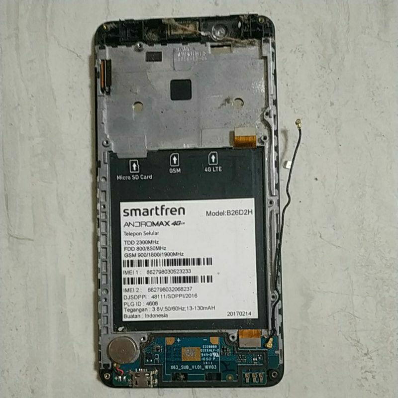 flexible board cas Smartfren B26D2H