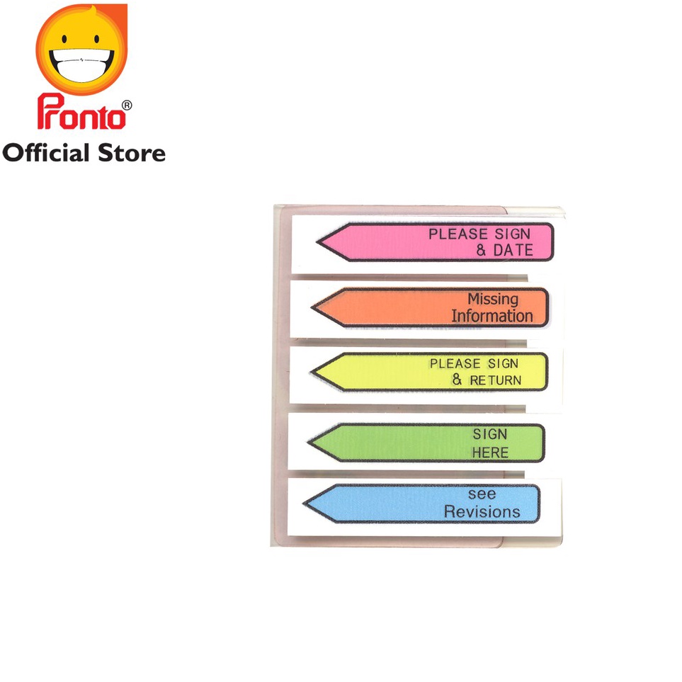 

Flash Sale Pronto Sticknotes Film Arrow Printing 1 x 48 mm