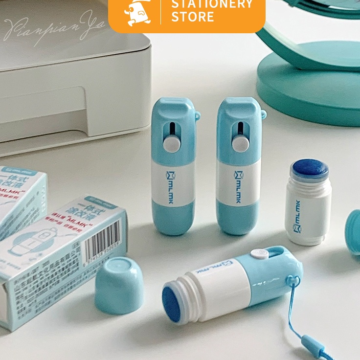 

Paket Terbatas Box Opener Roller Stamp Cutter Pembuka dan Penghapus Resi PaketRabbit Stationery