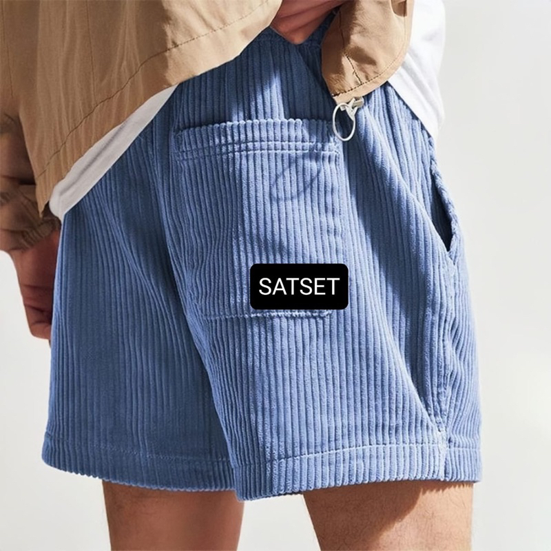 Celana pendek corduroy armi pria celana pendek pria corduroy premium