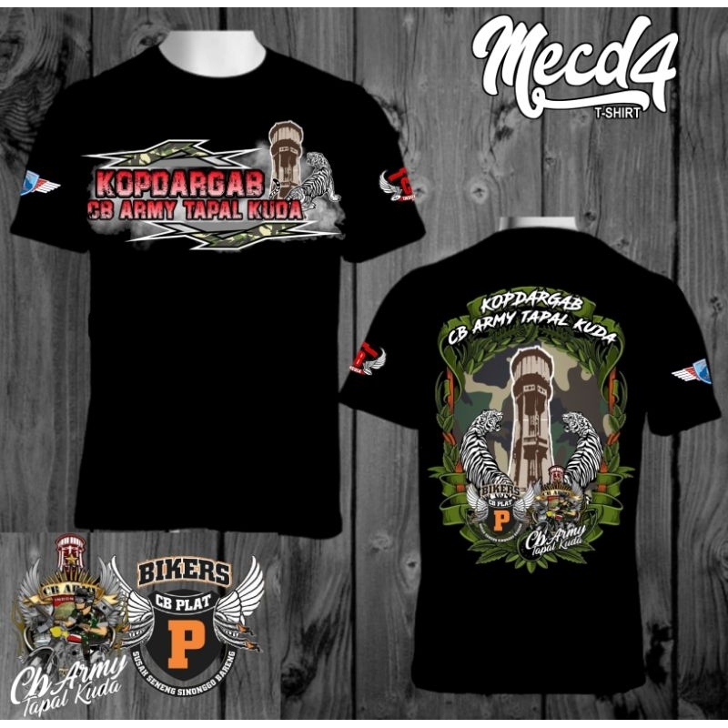 kaos kopdargab cb army tapal kuda original / kaos acara cb / kaos cb army