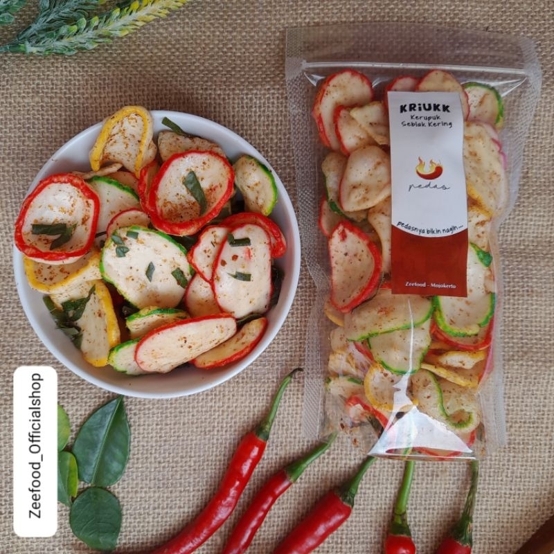 

SEBLAK KERING PEDAS DAUN JERUK 100 gr|CEMILAN PEDAS MURAH