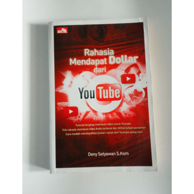Buku Rahasia Mendapat Dollar dari Youtube