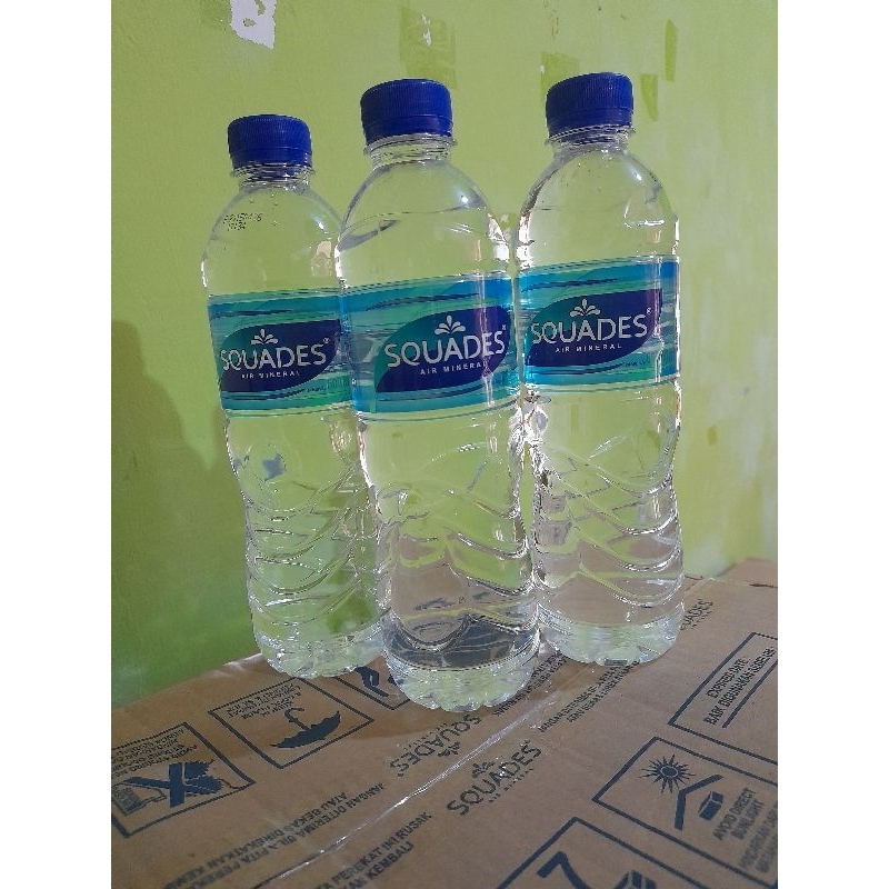 

(Min CO 2Pcs) air mineral AMDK Squades || botol 600ml || ecer