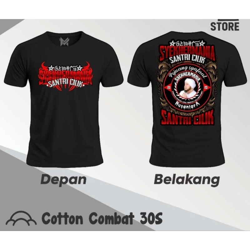 KAOS ANAK SYEKHERMANIA SANTRI BERSHOLAWAT SANTRI CILIK