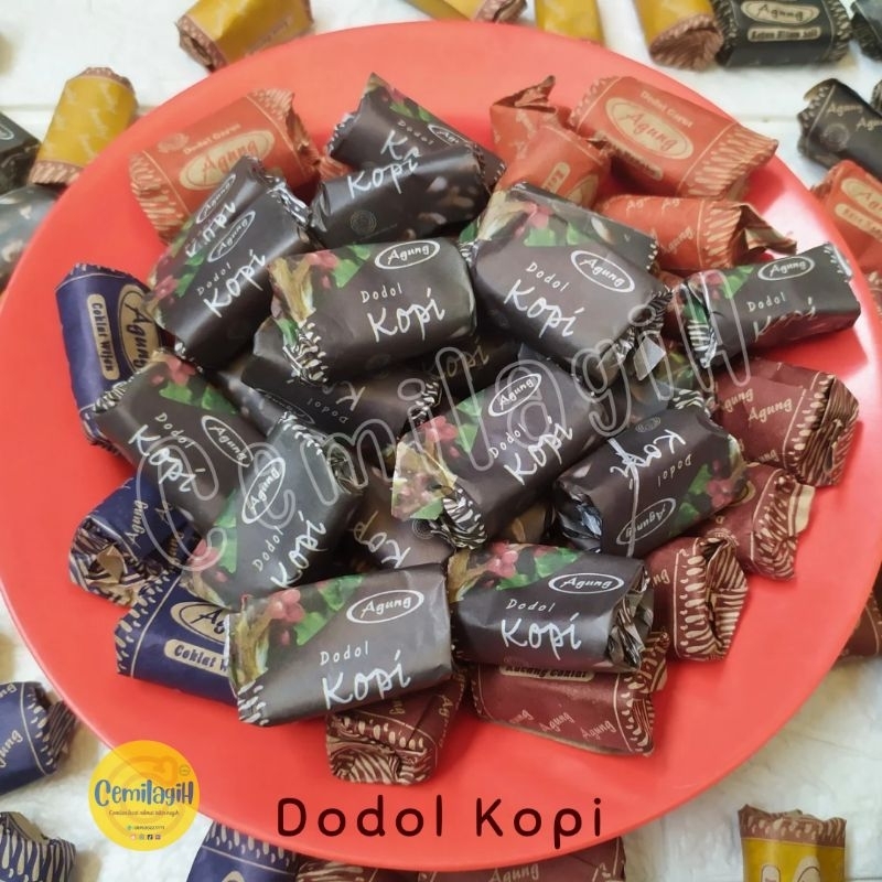 

Dodol Kopi 500gram merk Agung / Dodol Garut Kualitas Premium