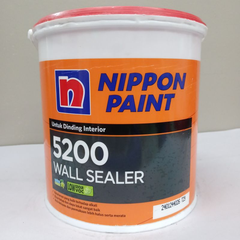 NIPPON 5200 WALL SEALER/CAT DASAR TEMBOK DALAM/CAT DASAR TEMBOK INTERIOR/CAT DASAR TEMBOK DALAM NIPP