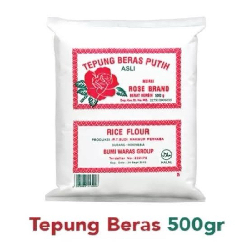 

tepung beras 500gr rosebrand rose brand