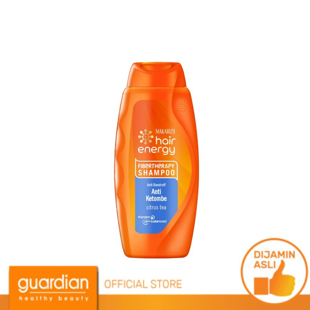 Makarizo Hair Energy Fibertheraphy Shampoo Anti Dandruff Citrus Tea 170Ml