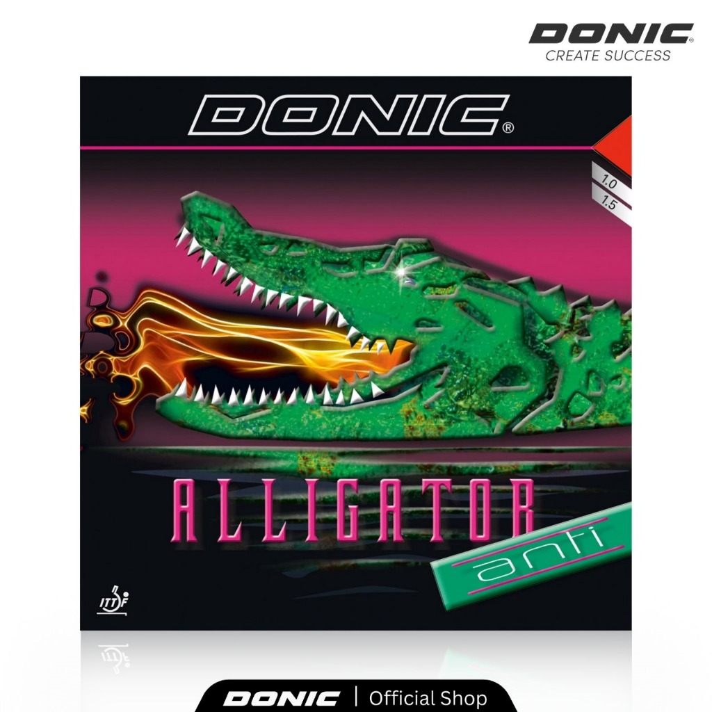 DONIC Alligator Anti Karet Pingpong Anti Spin