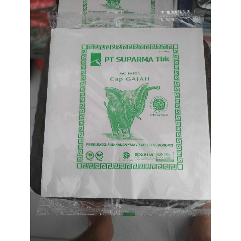 KERTAS KFC / KERTAS PEMBUNGKUS NASI PUTIH KERTAS LAMINASI