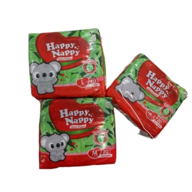 Happy Nappy Perekat S20/M20/L20
