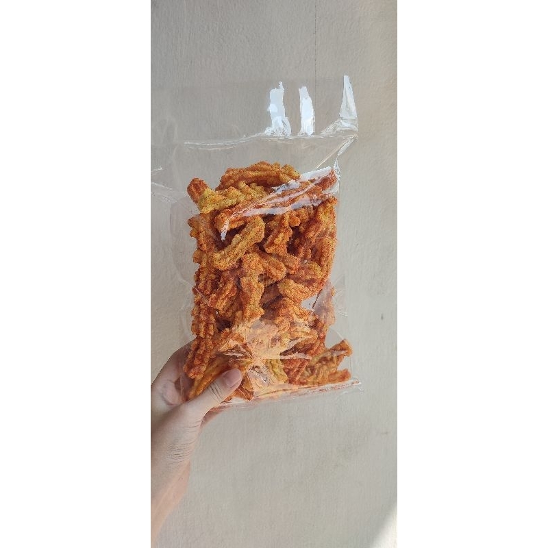 

Rambak Pedas / Jaat Pedas / Kerupuk Pedas / Cemilan 160 gr