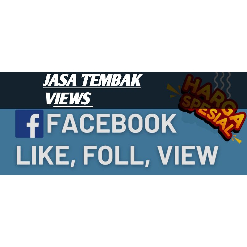 jasa tembak view,like,fp