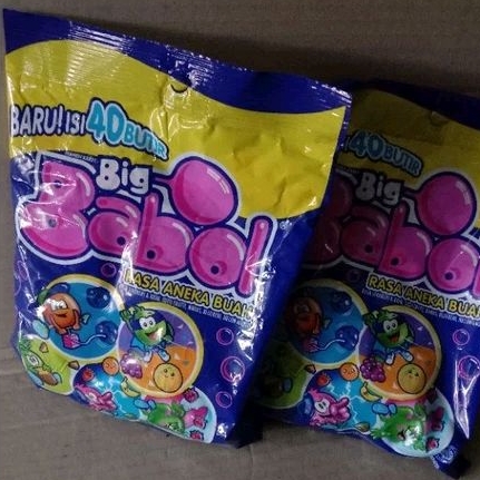 

Permen Karet Big Babol 1Pak isi 40 Butir