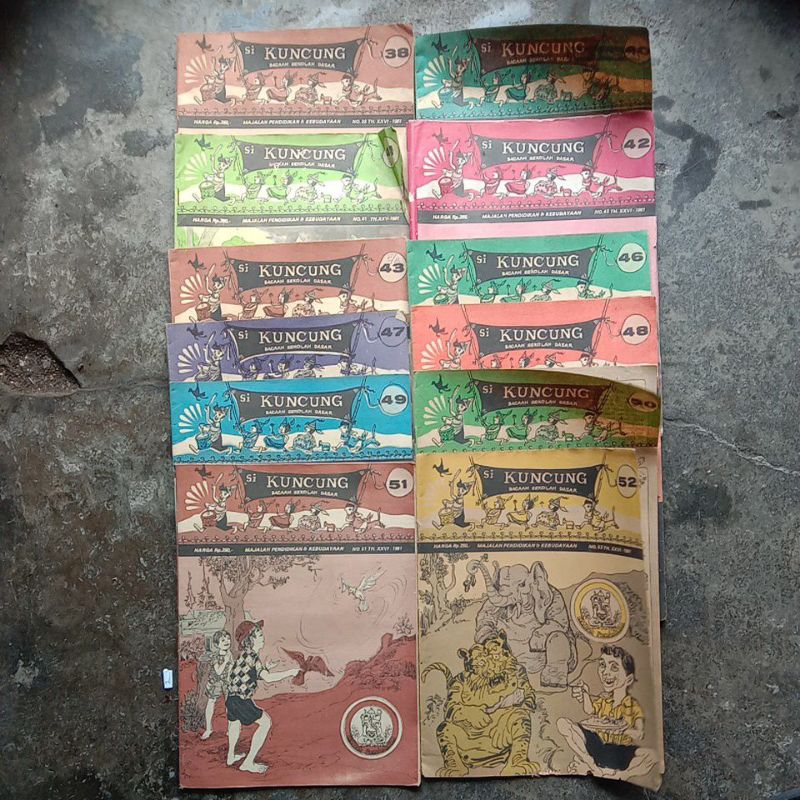 Majalah Si Kuncung Tahun 1981
