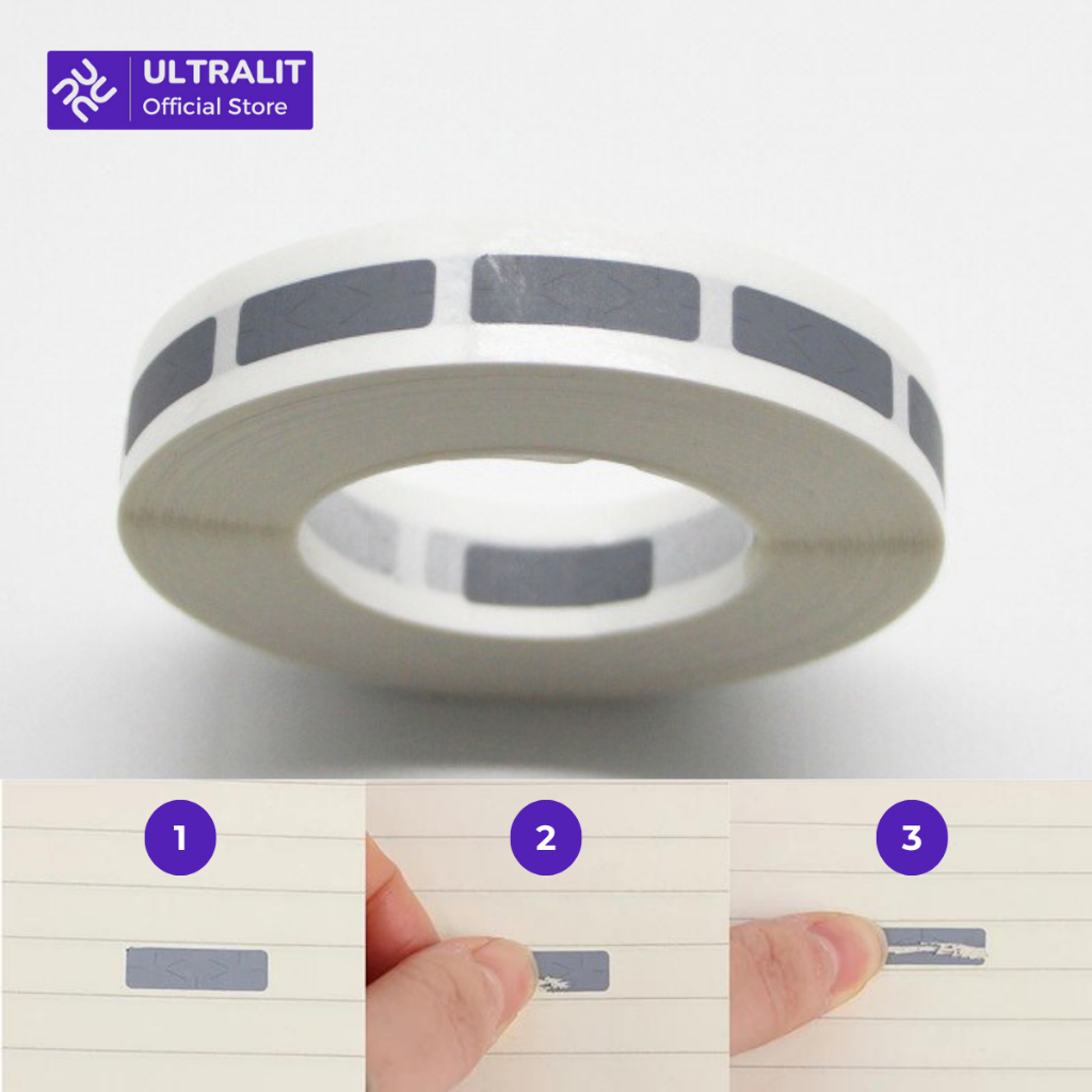 

Ultralit 1000 Pcs Scratch Sticker Label 6 x 22 mm / Sticker Label Gosok Pin Voucher