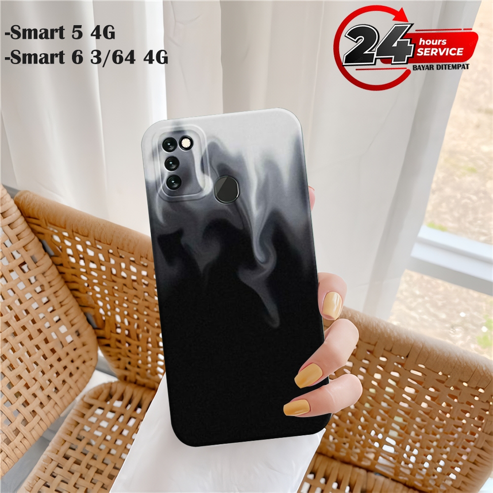 SOFTCASE INFINIX SMART 5-CASE INFINIX SMART 5-CASE TERLARIS-SILIKON INFINIX SMART 5 CASE MOTIF MARBE