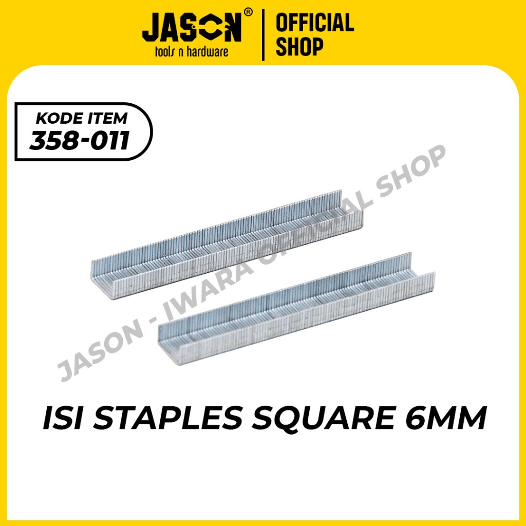 

JASON ISI STAPLES GUN TEMBAK KOTAK 5 UKURAN | 358-011