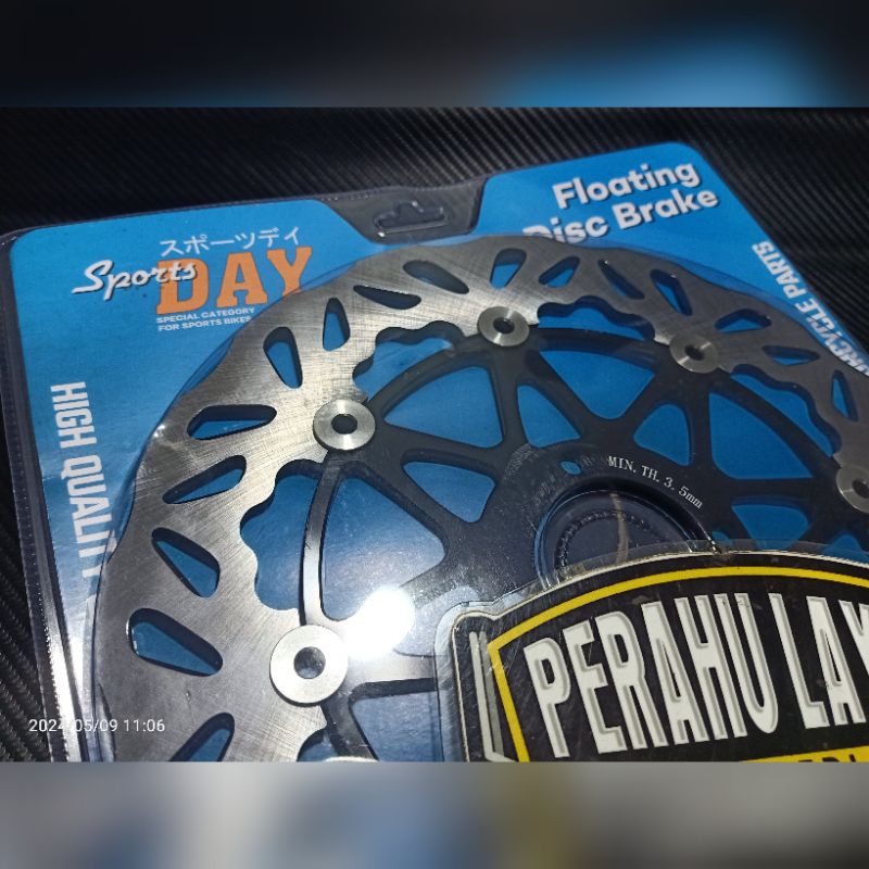 Piringan disk depan cakram lebar floating replika psm import day pnp yamaha jupiter vnd rcb vrossi d