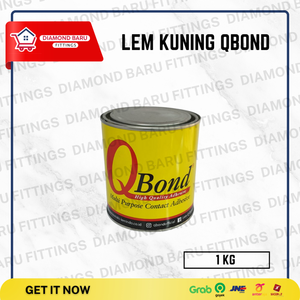 Lem Kuning Kaleng / Lem Qbond Kaleng