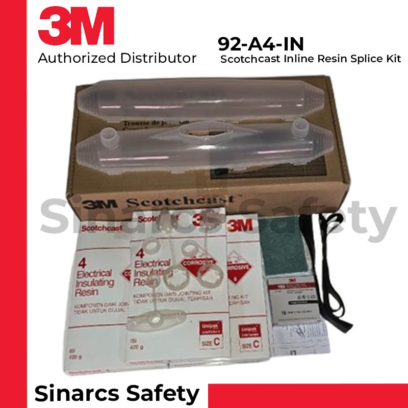 3M 92-A4 Scotchcast Inline Resin Penyambung Kabel / Jointing