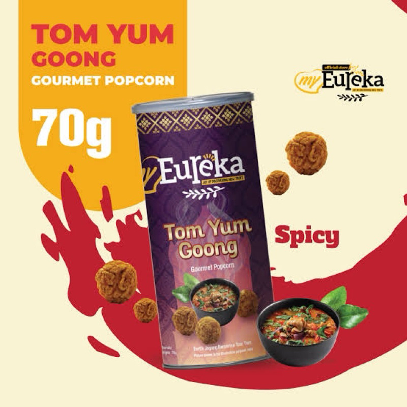 

Eureka Popcorn Tom Yum Goong Can ( 70 g )