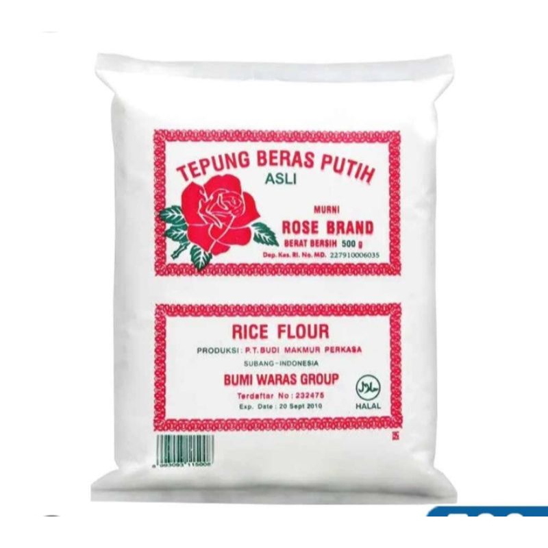 

ROSE BRAND TEPUNG BERAS 500GR