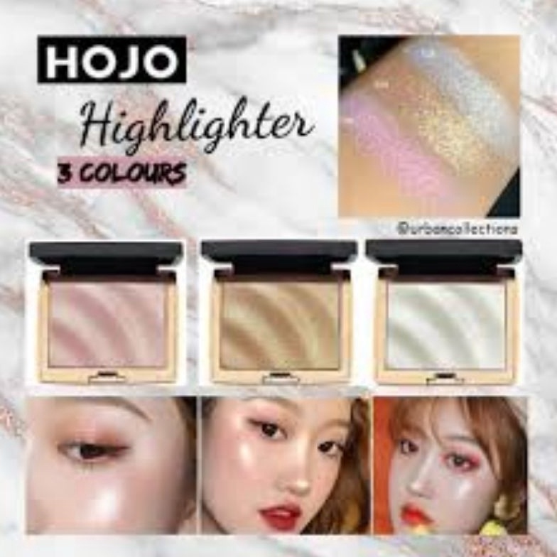 

KODE E56F Afnansa HOJO Highlighter Waterproof Glitter Bronzer