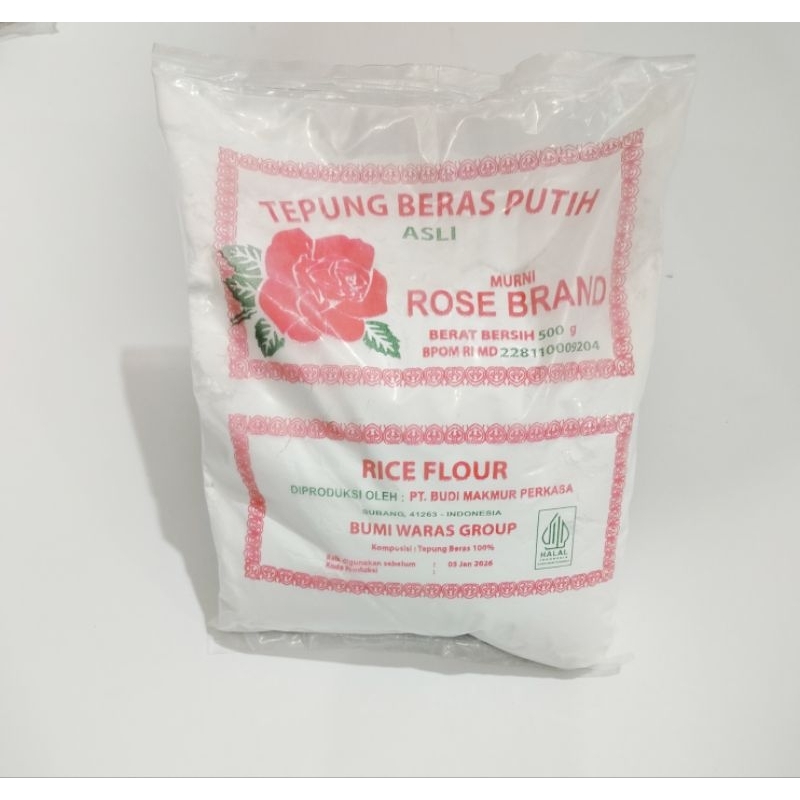 Tepung Beras Rose Brand 1/2 kg