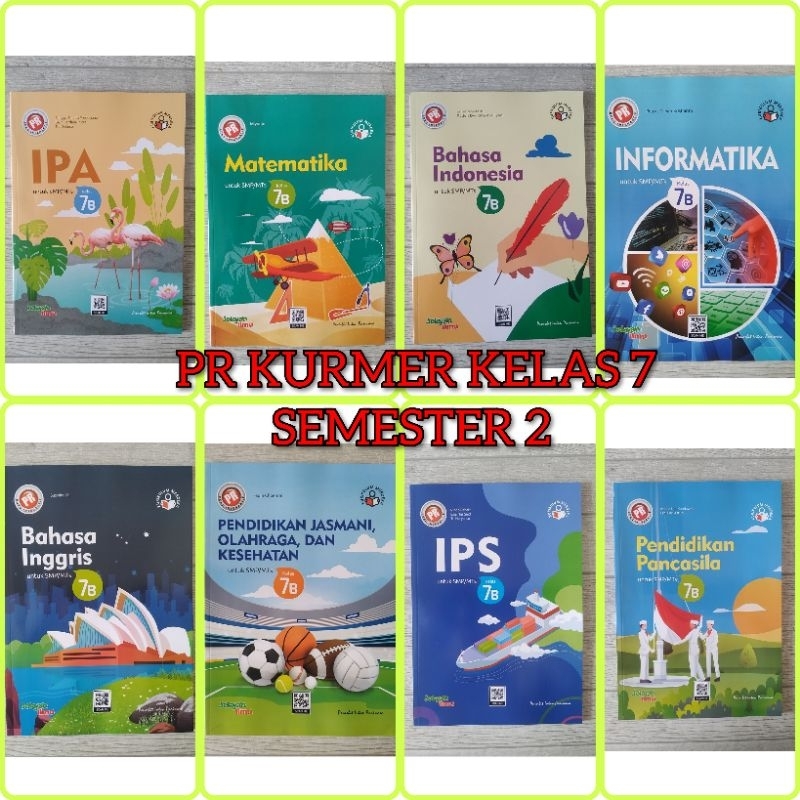 Buku PR lks Interaktif Intan Pariwara SMP Kelas 7 Semester 2 Kurikulum Merdeka Tahun 2024