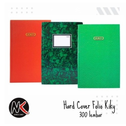 

Buku Hard Cover Folio 300 Lembar Kiky