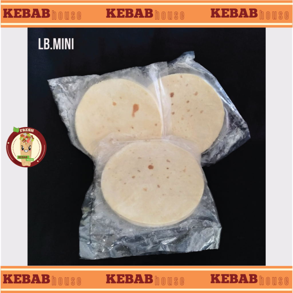 

Tortilla/Kulit Kebab Mini/Ukuran 15cm