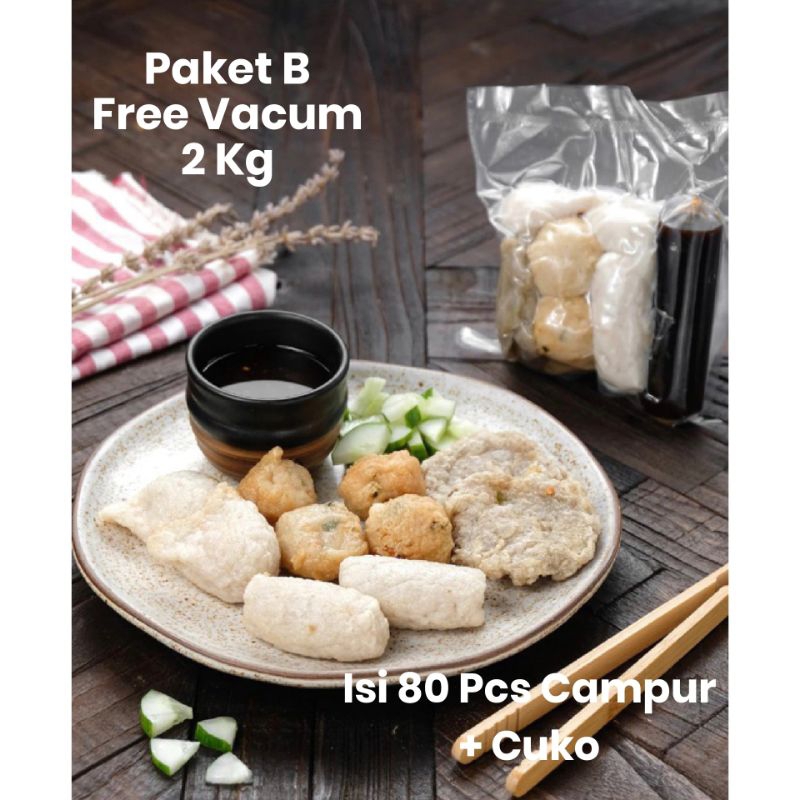 

Pempek Palembang Asli ikan Rp 1000 / Pcs