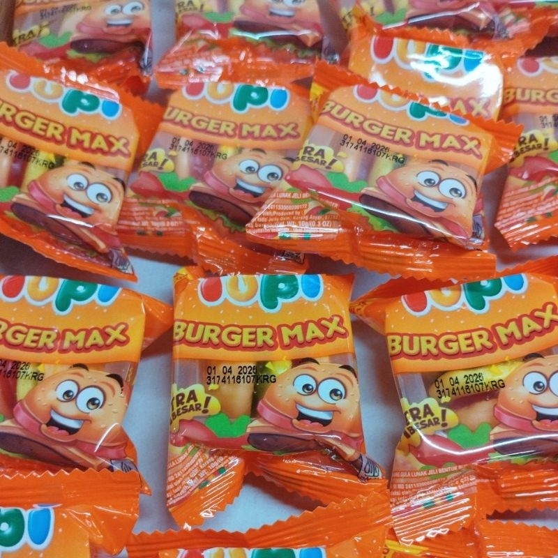

Yupi Burger Max isi 12 pcs ~~ HARGA PER BOX