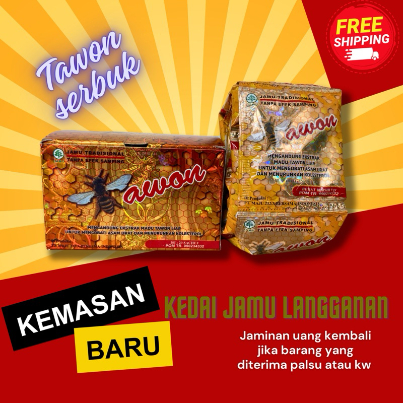 

jamu tawon serbuk asli isi 20 sachet