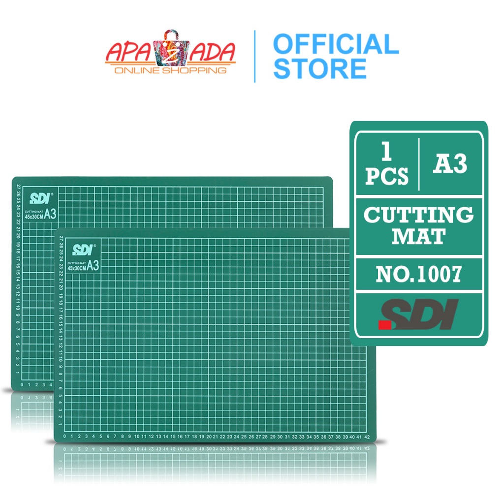

Apazada - Alas Potong A3 (45cm x 30cm) / Alas Potong Craft Kerajinan / Cutting Mat No.1007