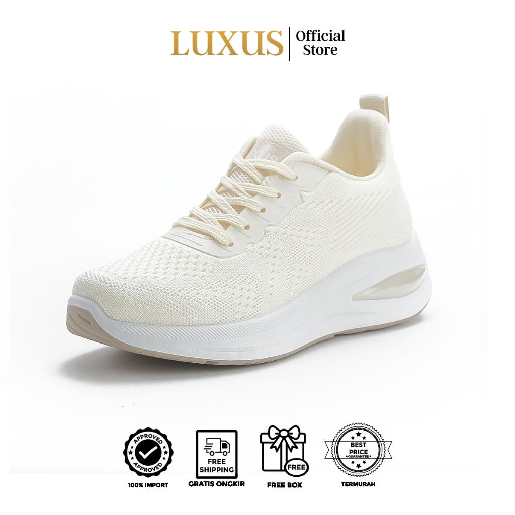 Luxus Kazuha Sepatu Wanita Sepatu Sneakers Sporty Casual  - LX2027