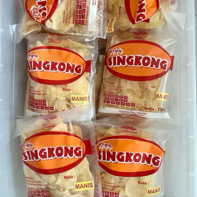

Kripik Singkong Teratai