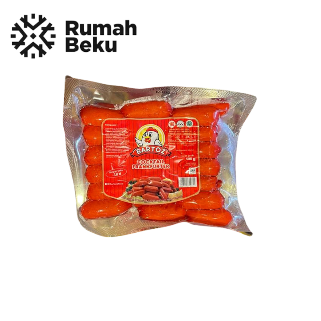 

BARTOZ SOSIS BEEF COCKTAIL MERAH 500GR/SOSIS COCKTAIL/MURAH/BEST SELLER