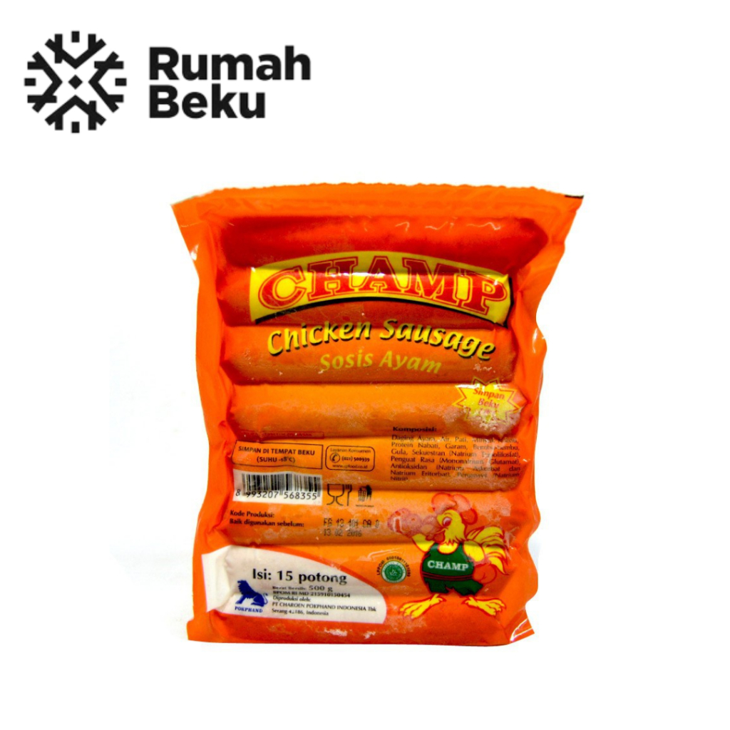 

CHAMP SOSIS AYAM ISI 15/SOSIS AYAM EKONOMIS/SOSIS AYAM SERBAGUNA/SOSIS AYAM BERKUALITAS