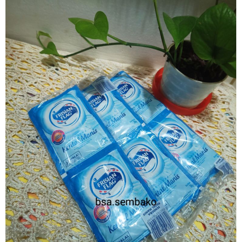 

Susu bendera sachet 1 Dus isi 120scht