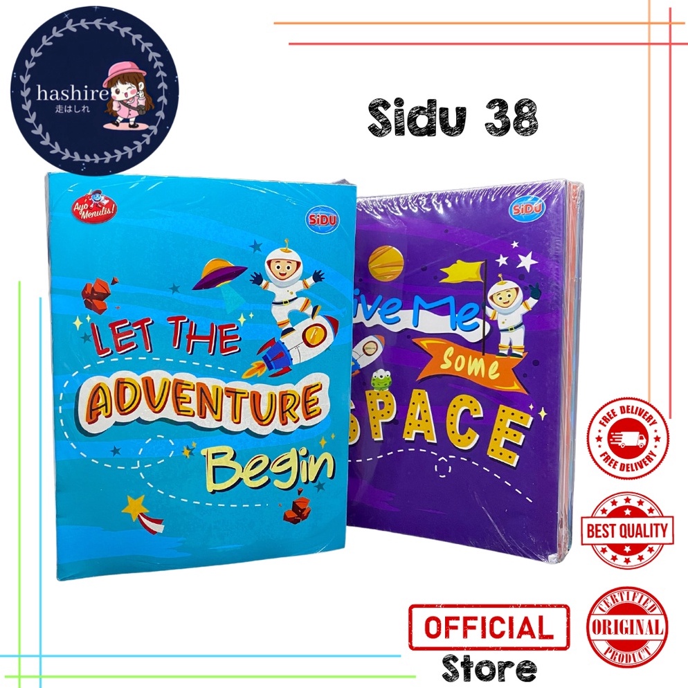 

KODE U3R9 1pcs Buku Tulis SIDU Garis 38 Lembar 1pack Buku Tulis SIDU 38 Lembar