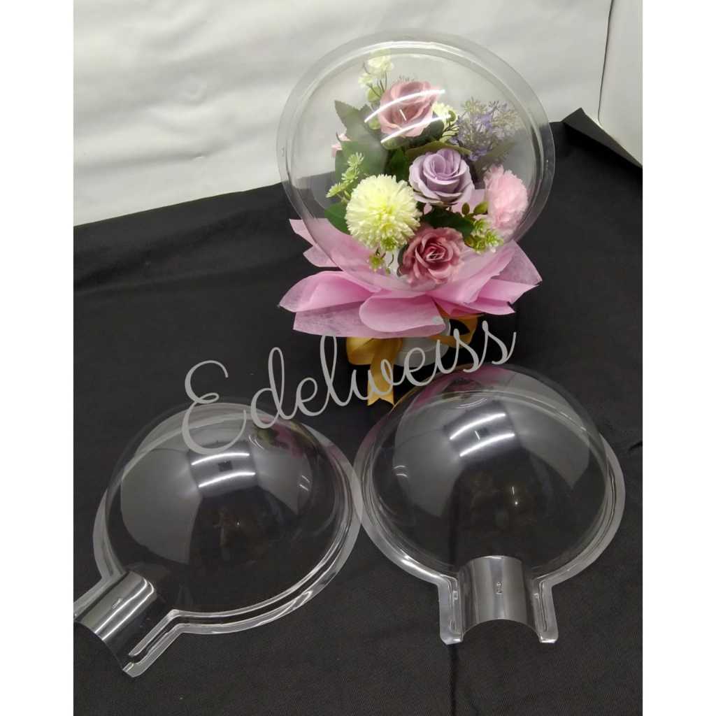 Balon Mika Bunga / Bunga kain plastik kering artificial palsu hias mawar busa gabus foam.