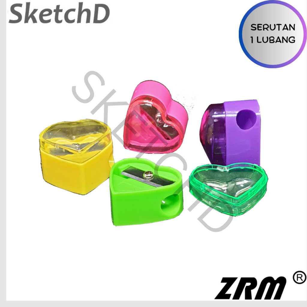 

Serutan ZRM 0121 Hati - Rautan kecil