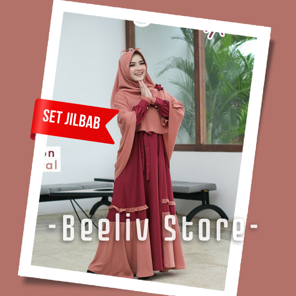 Anisah Gamis Aden Toyobo Premium Dress Muslim Busui