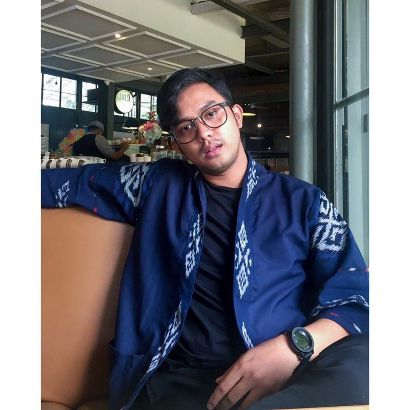 baju kain tenun  outer pria / tenun asli / baju kekinian / baju kondangan / baju prewedding / bagus